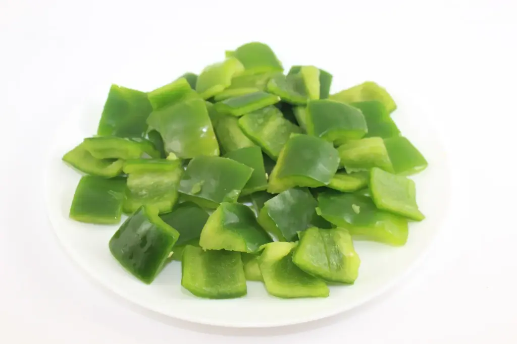 Poivron Cubé Vert - 1 Kg