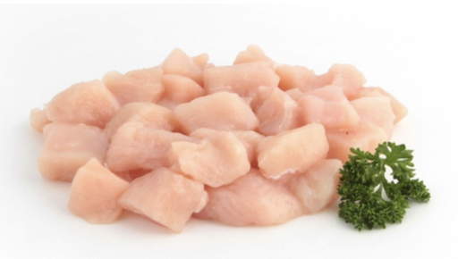 [11100010] FILET DE POULET CUBÉ - MARINÉ NATURE - 2,5 Kg