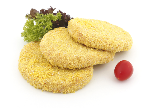 [21200052] BURGER DE POULET FROMAGE PANÉ 4 x 125 gr