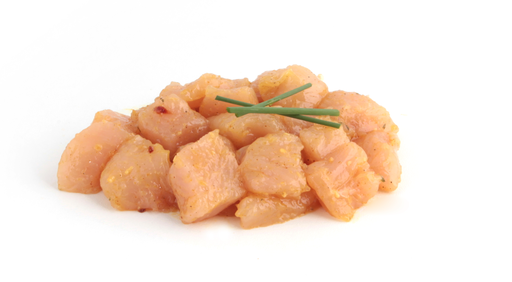 [21100012] FILET DE POULET CUBÉ - ORIENTAL 500 gr