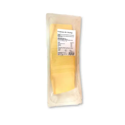 [60000103] Fromage gouda tranches (50 x 20 g) - 1 kg 