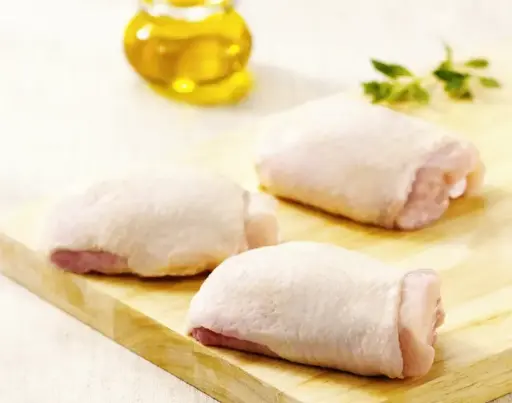 HAUT DE CUISSE DE POULET AVEC PEAU SANS OS - 10 kg 