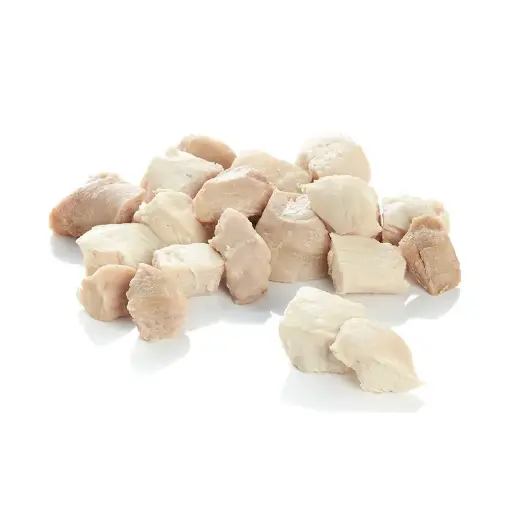 MIXTE DE POULET filet/cuisse 25mm frais sous vide 4x2,5kg carton 10 kg